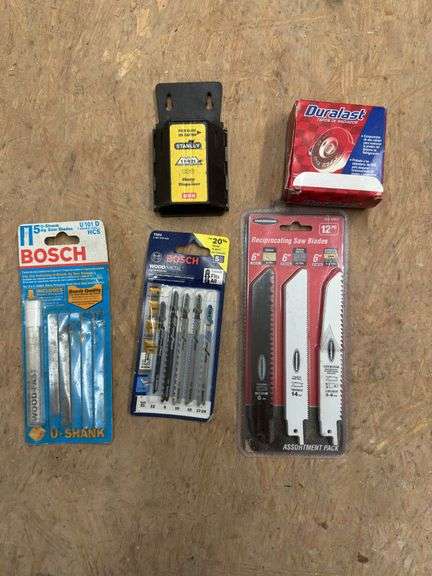 Drill Bits, Saw Blades, Chisels