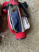 Two Golf Bags with Golf Balls