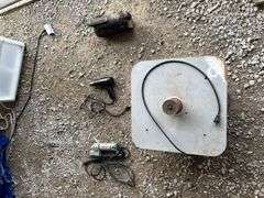 Oscillating Spindle Sander with Porter-Cable Profile Sander and Heat Gun