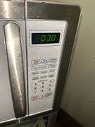 Farberware Microwave Oven on Wheeled Stand