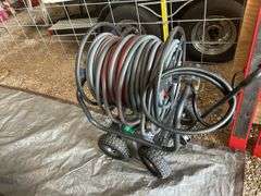 Hose Reel Cart with Hose