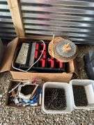 Assorted Fasteners, Tool Accessories, and Hardware