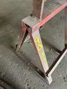 Pair of Metal Pipe Roller Stands