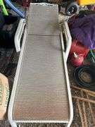 Lawn Lounger and Blue Foam Board