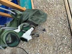 Adventuridge Camping Chair & Small Wooden Table