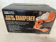 Chicago Electric Power Tools Electric Chain Saw Sharpener - UNOPENED