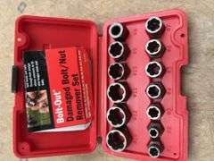 Craftsman Bolt-Out Damaged Bolt/Nut Remover Set & Rotary Tool Sets