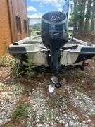Norris Craft 2000 XLD VEE Bass Boat with Evinrude Motor and Hustler Trailer