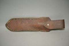 Custom Throwing Knife & Leather Sheath,
