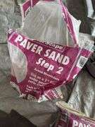 Paver Sand, Base Materials, Rubber Sheet, and Hardware
