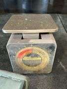 Machinist Tools, Pelouze Scale, and Multimeter
