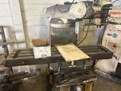 JET Turret Milling Machine with Auto Cross Feed and Digital Read Out