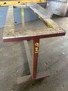 Metal Work Table with Accessories