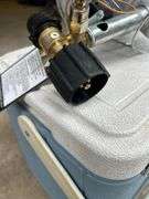 Coleman Cooler with Heater and Propane Tank