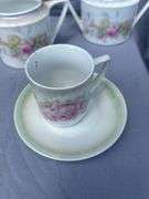 Floral Pattern Tea Set