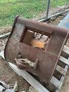 Rusty Excavator Bucket Attachment