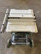Metabo HPT Table Saw with Rolling Stand