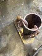 Metal Pole Anchor with Chain