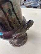 Silver Plated Two Handled Urn