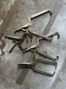 Lot of Various Metal Clamps