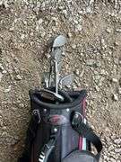 Top Flite Golf Bag with Assorted Clubs