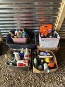Assorted Cleaning Supplies and Chemicals