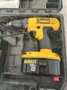 DeWalt 18V Cordless Drill Kit