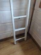 Approx. 7 Foot Tall Painted Wooden Ladder