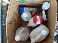 Assorted Cleaning Supplies and Chemicals
