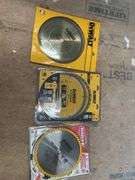 DeWalt & Diablo 12" Saw Blades - 3