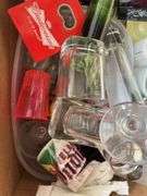 Box of Various Shot Glasses