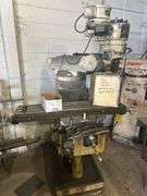 JET Turret Milling Machine with Auto Cross Feed and Digital Read Out