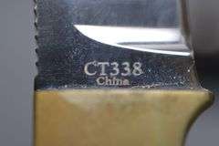 Colt Model CT338 Hunting Knife With Black Nylon Sheath,
