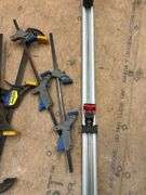 Assorted Woodworking Clamps - Quick-Grip, Wilton, and More