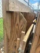 Set of Wooden Concrete Formwork Panels