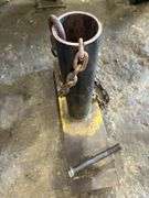 Metal Pole Anchor with Chain