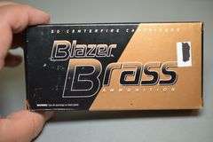 Full Box (50) CCI/Speer Blazer Brass 380 Auto Ammo,