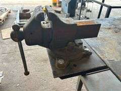 Heavy Duty Steel Work Bench with Reed No. 204R Vise