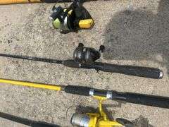 Fishing Rod and Reel Assortment