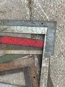 Lot of Assorted Metal Rulers and Squares