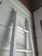Approx. 7 Foot Tall Painted Wooden Ladder