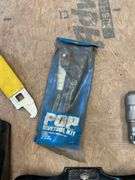 Variety of Hand Tools Including Stanley Plane, Draw Knife, and Rivet Tool Kit