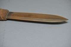 Custom Throwing Knife & Leather Sheath,