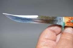 Case XX Bone Handled Hunting Knife With Leather Sheath,