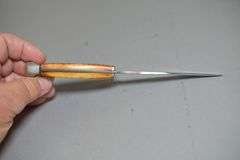 Case XX Bone Handled Hunting Knife With Leather Sheath,