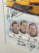 Le Mans 2000 Corvette Racing Team Lithograph Signed
