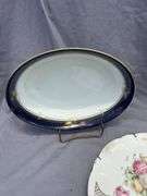 Collectible Decorative Plates & Iridescent Glass Vase