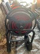 Hose Reel Cart with Hose