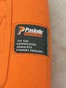 Paslode Cordless 16 Gauge Angled Finish Nailer with Case & Accessories