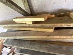 Various Wood Pieces and Planks for Projects